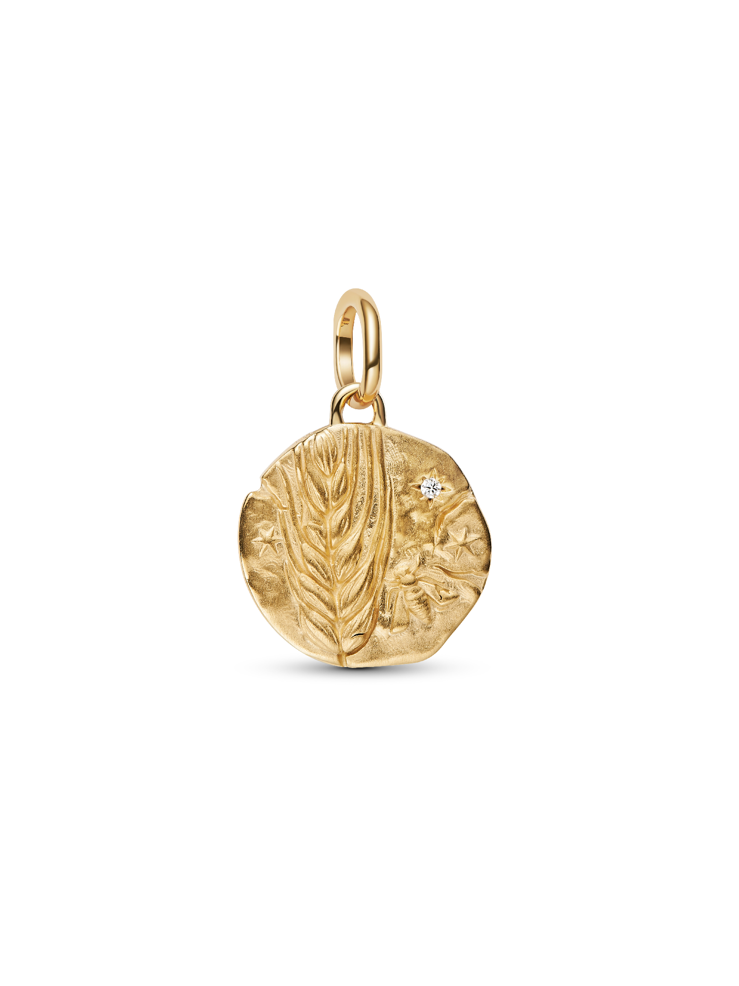 Wheat Medallion Charm - Image 2