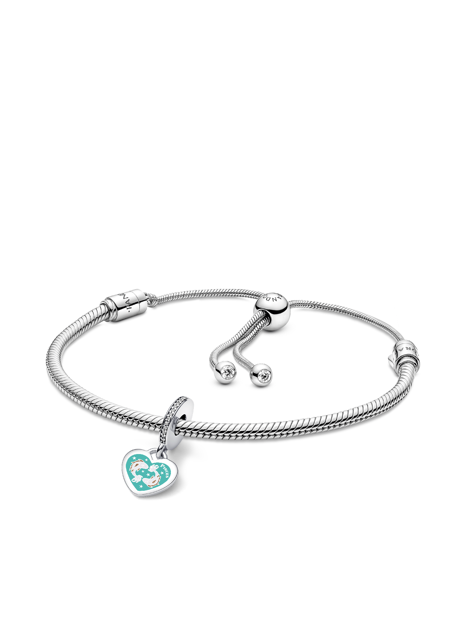 Pisces Dangle Charm Bracelet Set - Image 2