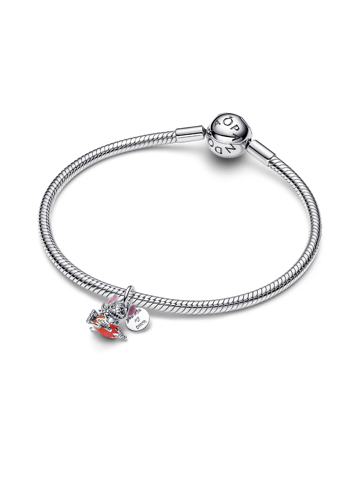Disney Stitch Rocket Ship Dangle Charm - Image 4
