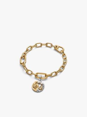 Libra Medallion Charm Bracelet Set
