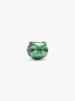 Green Owl Mini Charm