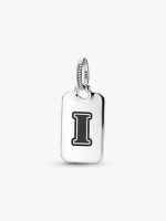 Letter I Rectangle Pendant