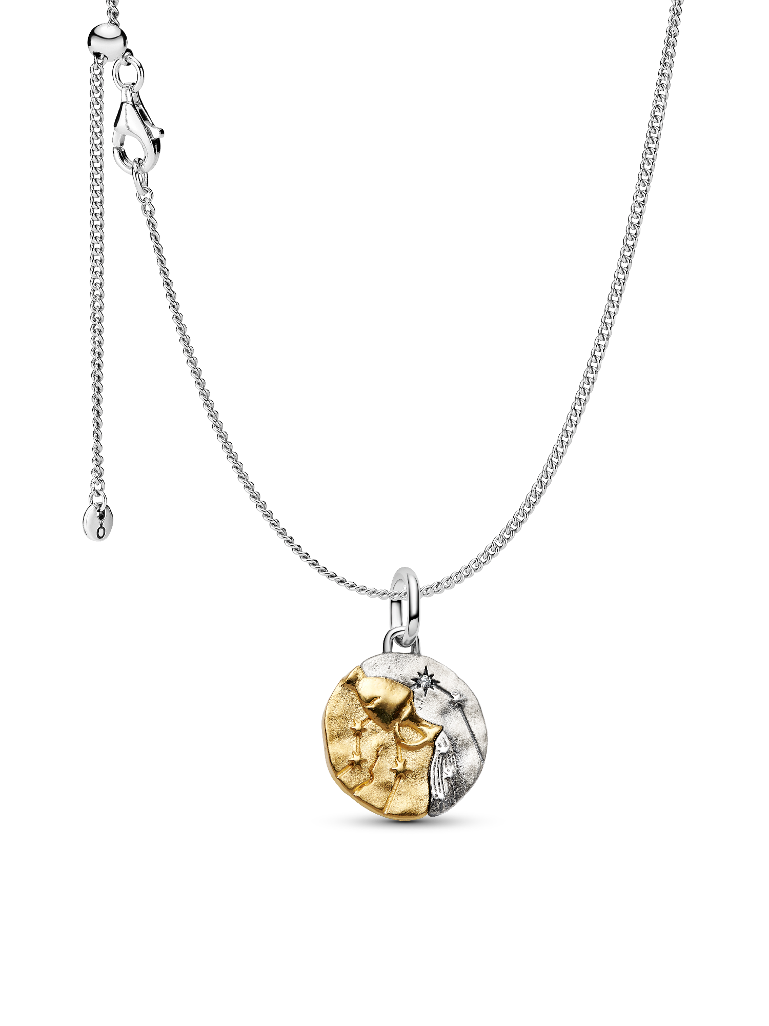Aquarius Medallion Charm Necklace Set - Image 2