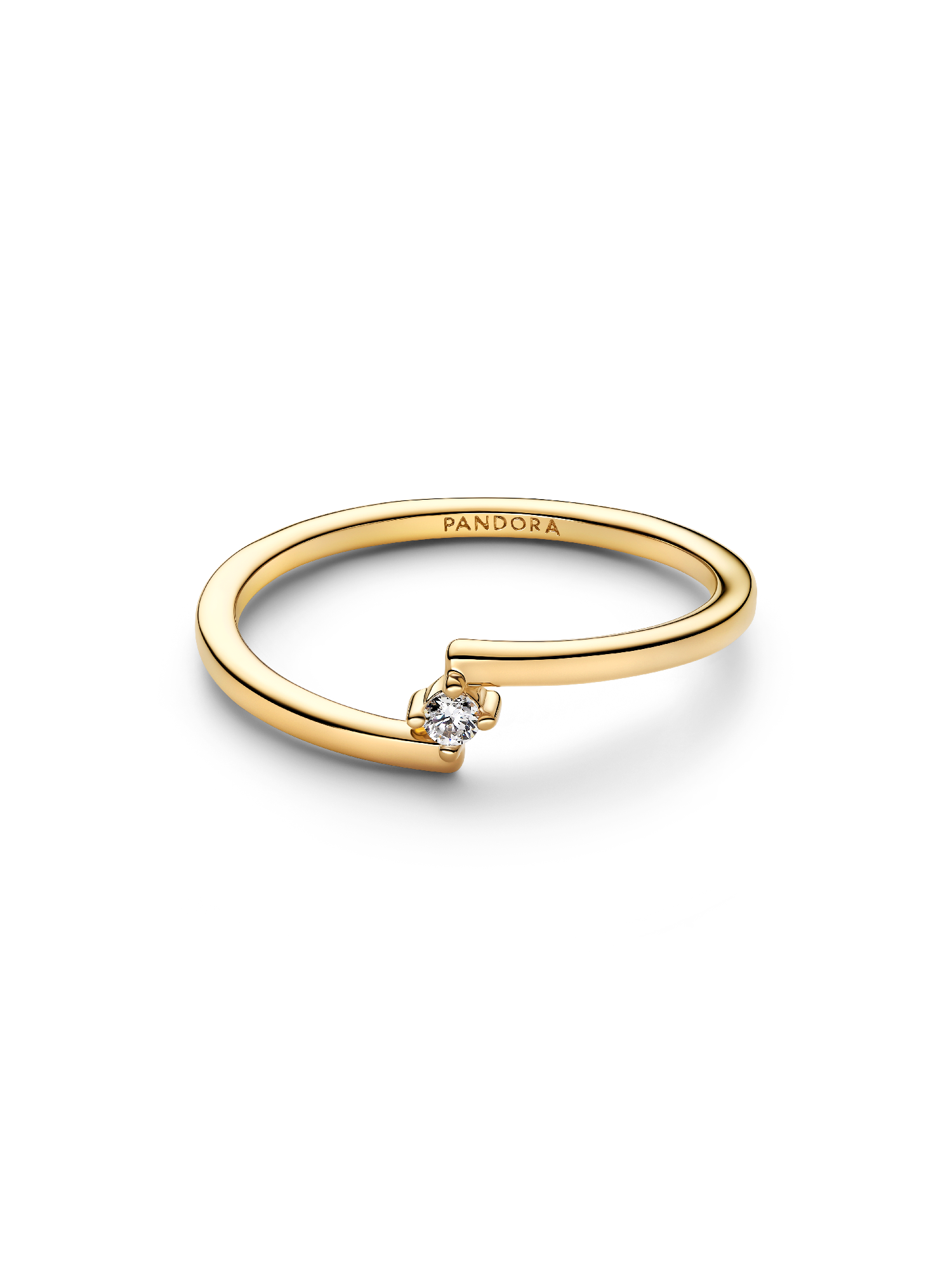 Split Solitaire Ring - Image 3