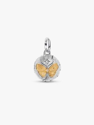 Butterfly Medallion Charm
