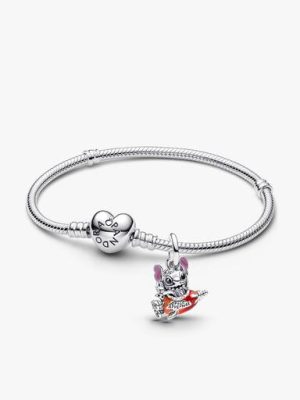 Disney Stitch Space Adventure Charm Bracelet Set