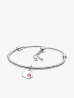 October Engravable Dangle Charm Bracelet Set