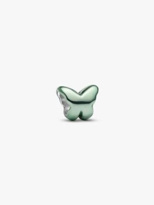 Green Butterfly Mini Charm