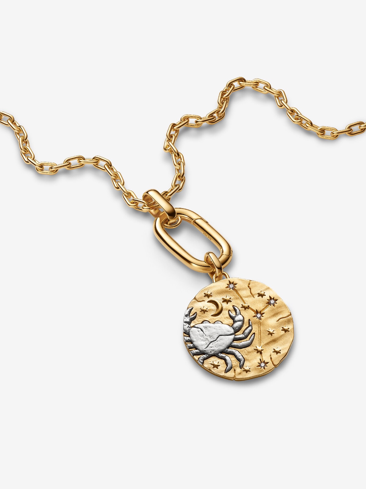 Cancer Zodiac Oversized Medallion Charm - Image 5