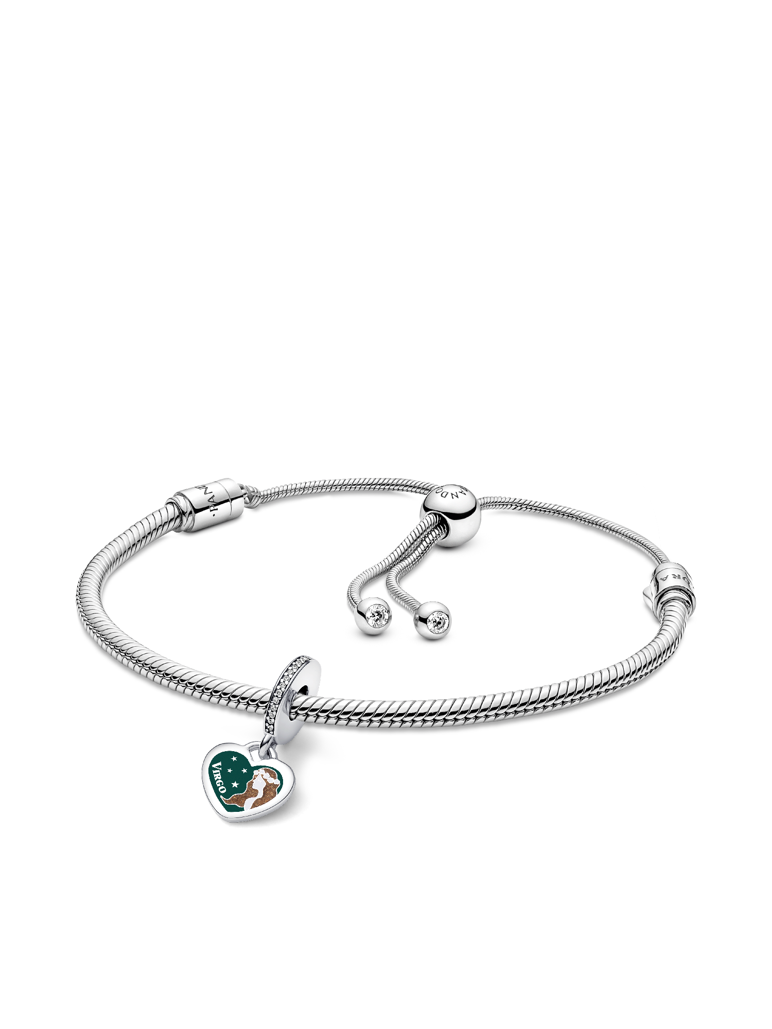 Virgo Dangle Charm Bracelet Set - Image 2